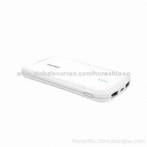 Dual-USB Output New Backup Power Bank for Samsung Galaxy S2, Multiple Circuit Protection System
